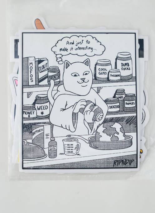 Divers maison multicolore RIPNDIP pour unisexe