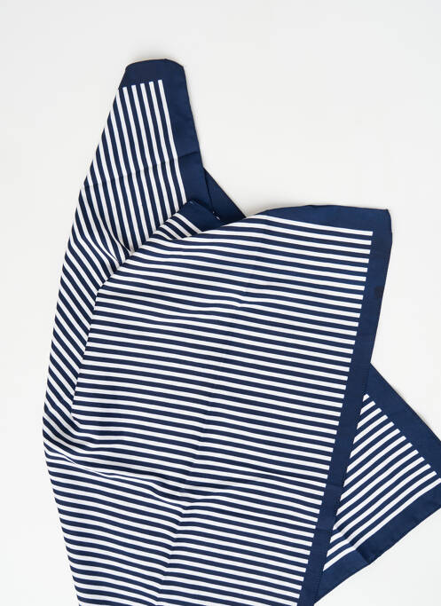 Foulard bleu PIECES pour femme