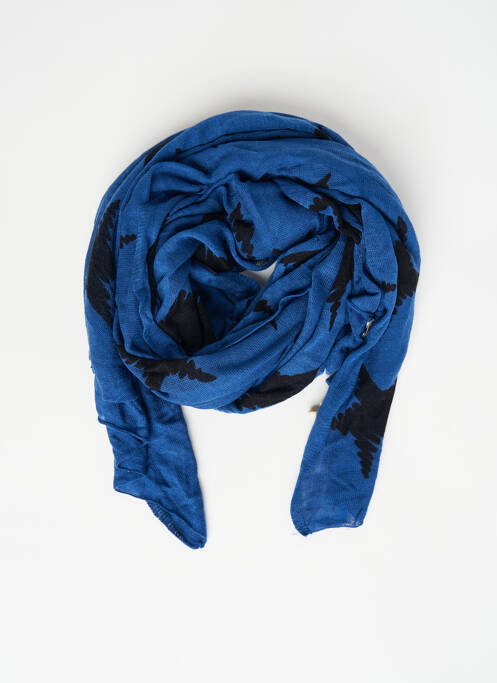 Echarpe bleu PIECES pour femme