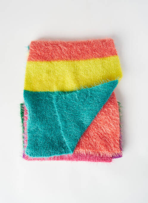 Echarpe multicolore ZEB STYLE LAB  pour femme