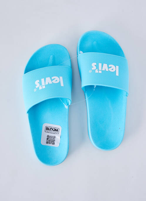 Sandales/Nu pieds bleu LEVIS pour unisexe