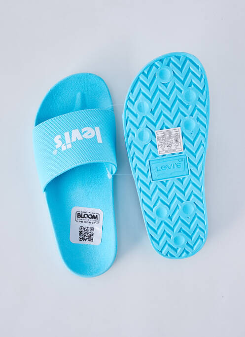 Sandales/Nu pieds bleu LEVIS pour unisexe