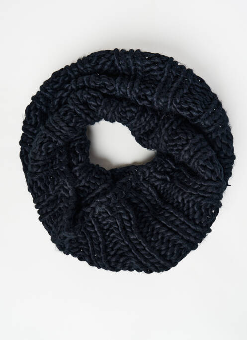 Col / Tour de cou noir PIECES pour femme