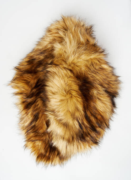 Col / Tour de cou marron MANGO pour femme