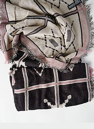Foulard noir PIECES femme