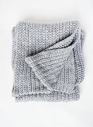 Echarpe gris LE FABULEUX MARCEL DE BRUXELLES femme