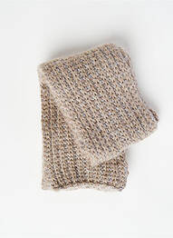 Echarpe marron EDC femme