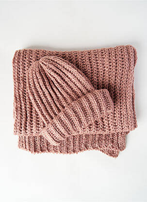 Echarpe marron PIECES femme