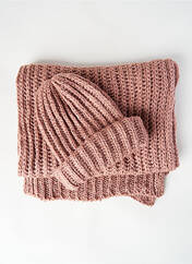 Echarpe marron PIECES pour femme seconde vue