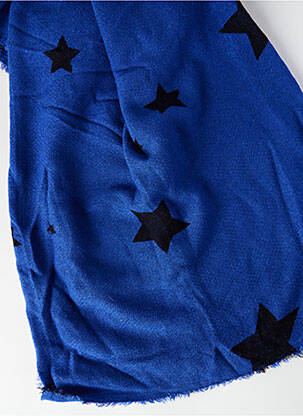 Foulard bleu ONLY femme