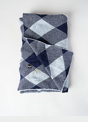 Echarpe bleu MAURICE femme