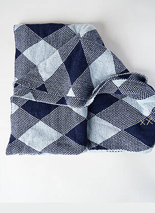Echarpe bleu MAURICE femme