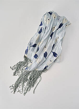 Foulard bleu PIECES femme