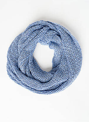 Col / tour de cou bleu PIECES femme