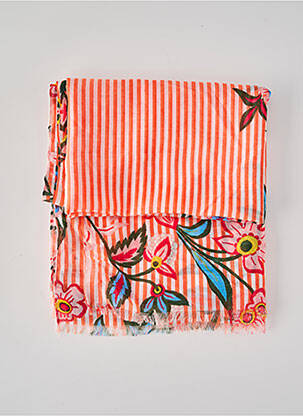 Foulard orange EDC pour femme
