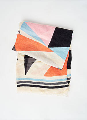 Foulard beige PIECES femme