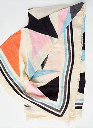 Foulard beige PIECES femme