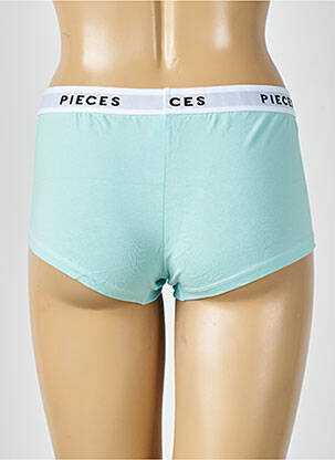 Shorty vert PIECES femme