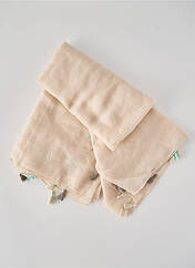 Foulard gris PIECES pour femme seconde vue