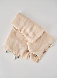 Foulard gris PIECES femme