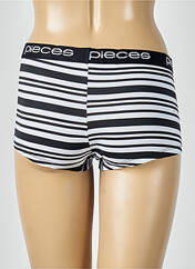 Shorty noir PIECES pour femme seconde vue