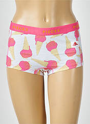Shorty rose PIECES pour femme seconde vue
