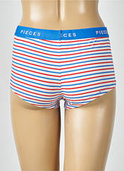 Shorty bleu PIECES pour femme seconde vue
