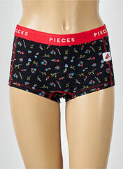 Shorty noir PIECES pour femme seconde vue