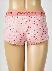 Shorty rose PIECES pour femme seconde vue