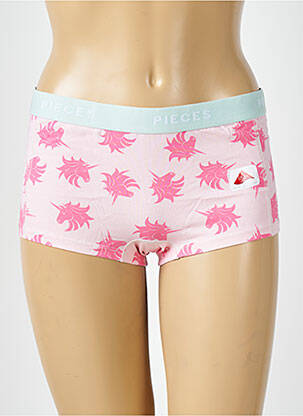 Shorty vert PIECES pour femme