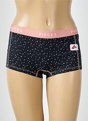 Shorty noir PIECES pour femme seconde vue