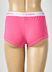 Shorty rose PIECES pour femme seconde vue