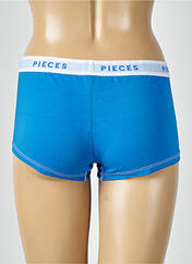 Shorty bleu PIECES pour femme seconde vue