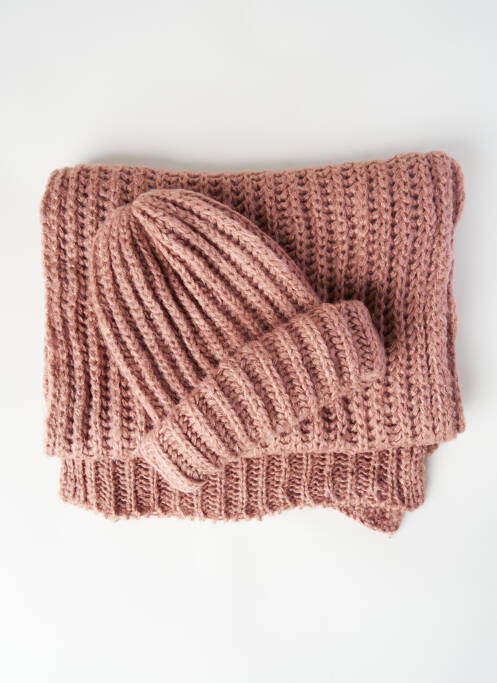 Echarpe marron PIECES pour femme