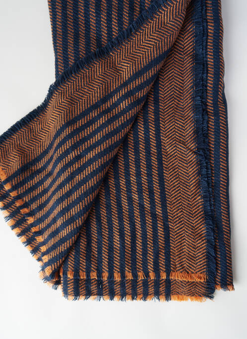 Foulard marron PIECES pour femme