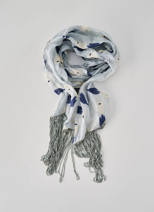 Echarpe bleu PIECES pour femme