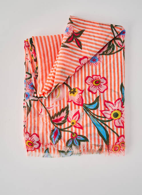 Foulard orange EDC femme