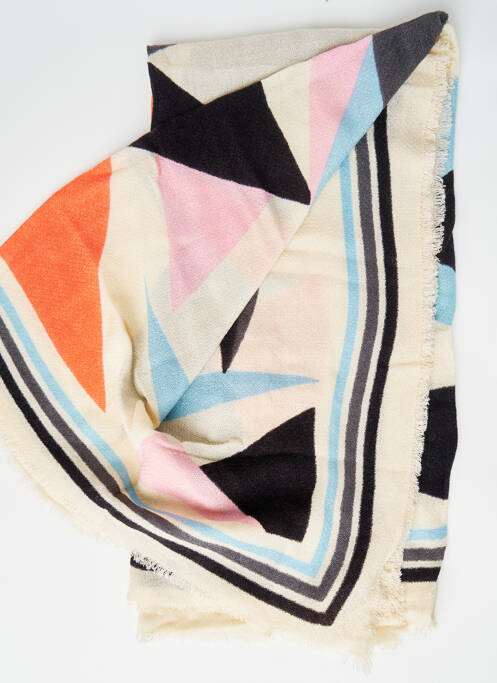 Foulard beige PIECES pour femme