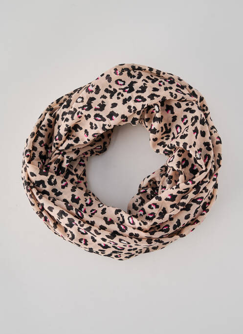 Foulard rose PIECES pour femme