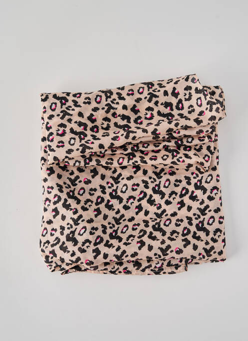 Foulard rose PIECES pour femme