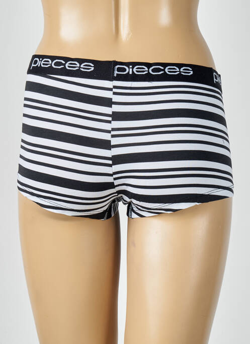 Shorty noir PIECES pour femme