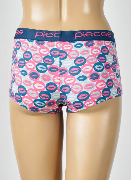 Shorty blanc PIECES pour femme