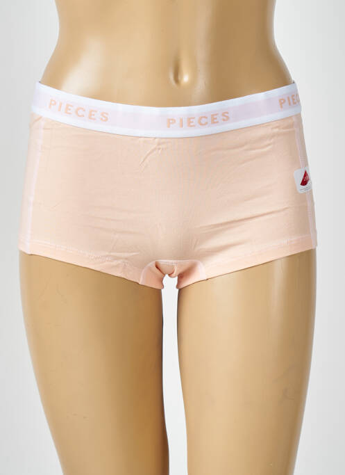 Shorty blanc PIECES pour femme