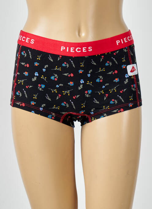 Shorty noir PIECES pour femme