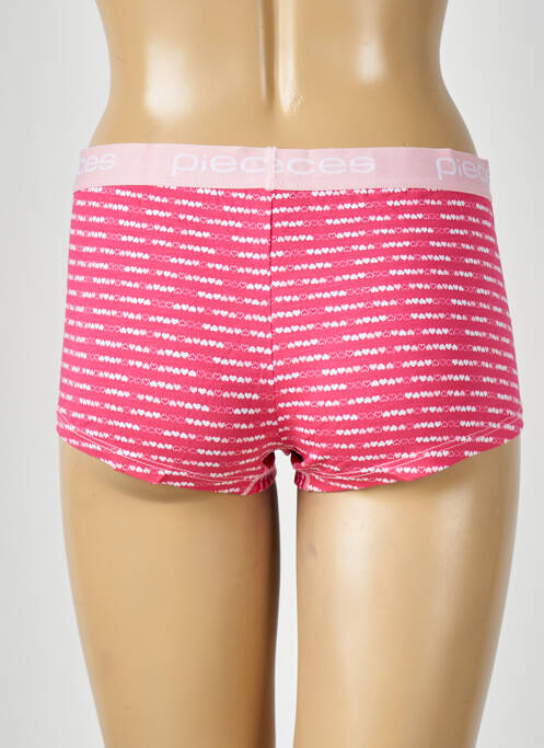 Shorty rouge PIECES femme