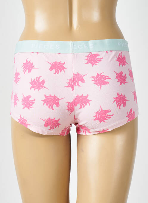 Shorty vert PIECES pour femme