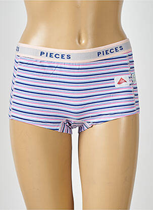 Shorty rose PIECES pour femme