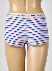 Shorty rose PIECES pour femme seconde vue