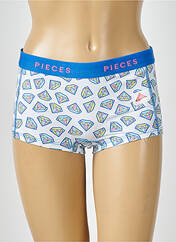 Shorty blanc PIECES pour femme seconde vue