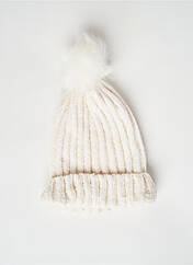 Bonnet beige HAILYS pour femme seconde vue